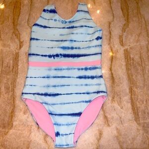 Girls Zella  one-piece swimsuit